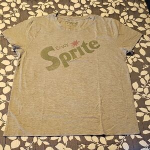 Lucky Brand Gray Coca-Cola Graphic Tee